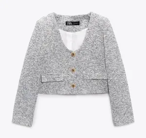 Zara Textured Blazer thumbnail 1