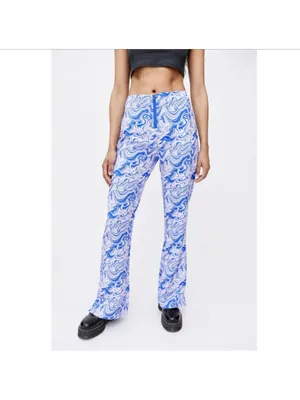 Urban Outfitters Hosbjerg Adele pants in purple liquid Size Small thumbnail 3