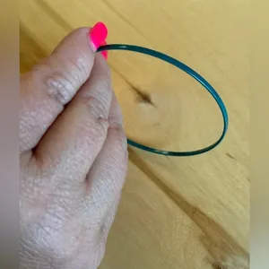 Blue Circular Bangle Bracelet Size 6 thumbnail 4