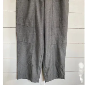Democracy Clothing Curve Equality Straight Leg Pants‎ Grey Heather Drawstring 12 thumbnail 11