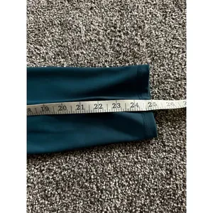 Move Theology Leggings Womens Size M Teal Green High-Waisted Side Pockets thumbnail 5