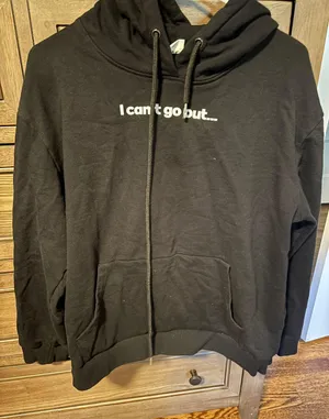 Sweatshirt Black Size XL thumbnail 1