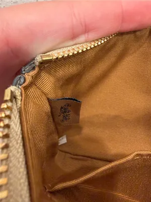 🍉Coach Corner Zip Wristlet in Signature Canvas w/Watermelon Print🍉 ~ EUC thumbnail 7