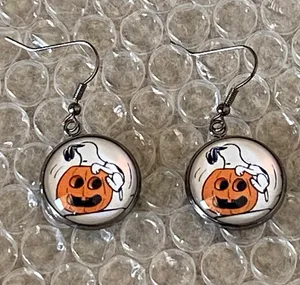 Handmade Halloween 🎃 Snoopy Fashion Earrings thumbnail 2