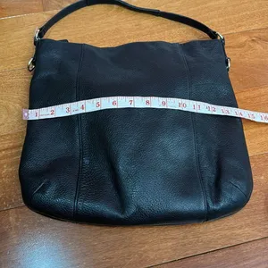 Coach Black‎ Madison Isabelle Leather Hobo Shoulder Bag thumbnail 14