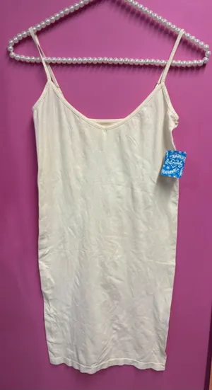 NWT free people intimately Cream Spaghetti Strap Slip Dress - Women Tops thumbnail 1