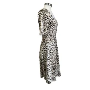 Banana Republic Square Neck Wrinkle‎ Resistant Dress Pockets Workwear Size Small thumbnail 3