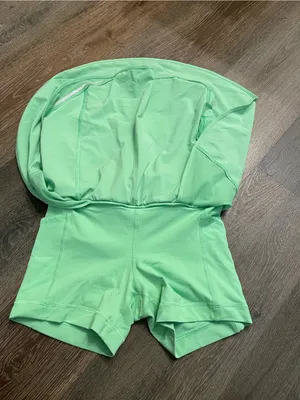 lululemon athletica Hotty Hot High-Rise Skirt Green Athletic Skort Size 4 thumbnail 7