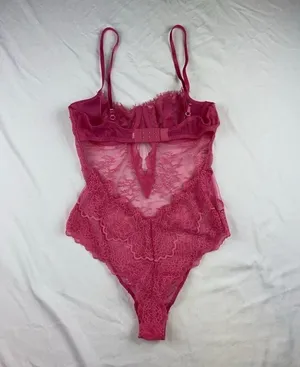Victoria's Secret Lace Lingerie Bodysuit thumbnail 9