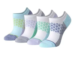 NWT Hanes Women's Absolute Active 4 Pack Super No Show Socks 93246934 5-9 thumbnail 1