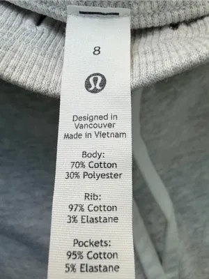 Lululemon Scuba High-Rise Jogger size 8 gray thumbnail 7