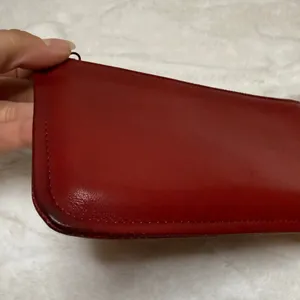Vintage COACH Red Slim Pouch "Skinny Case" Style 7170 thumbnail 4