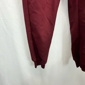 FIGS Scrub Pants Womens M Burgundy Technical Collection Cargo Nurse Jogger thumbnail 4