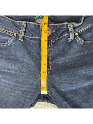 Wrangler Boot Cut Jeans Women Juniors 11/12x36 Embellished Cowgirl Western Rodeo thumbnail 6