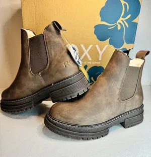 Roxy Lorena Winter Boots brown casual classic outdoor comfy cozy fall winter thumbnail 3