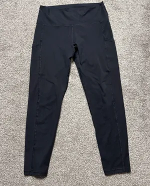 Aerie black legging thumbnail 1