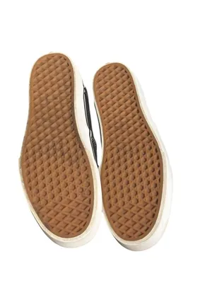 Vans Asher Women's Black & White Slip-on Shoes thumbnail 8