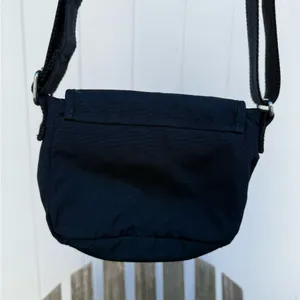 Kipling‎ Live Light Sabian Black Mini Messenger Crossbody Flap Bag W thumbnail 3