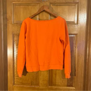E5 College Classics Women’s Florida Gators UF Orange W/Sequins Sweatshirt Sz L thumbnail 4