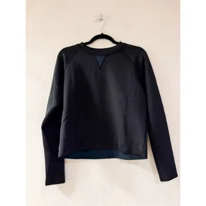 Albion Fit Neo Scuba Sweatshirt in Black XS thumbnail 2