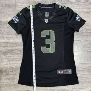 Nike Seattle Seahawks Russell Wilson 3 Womens Jersey Black Green S NFL‎ On Field thumbnail 9