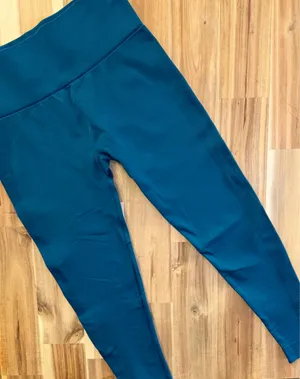 SET ACTIVE Sculptflex High-Rise Seamless Leggings – Teal Blue – Size Large thumbnail 2