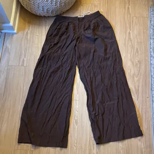 NA-KD Women's Brown Wide-Leg Pants thumbnail 1