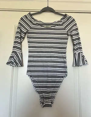 Abercrombie Striped Bodysuit thumbnail 1