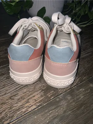 Rocket Dog White Sneakers with Yellow and Pink Panels Size 6 thumbnail 5