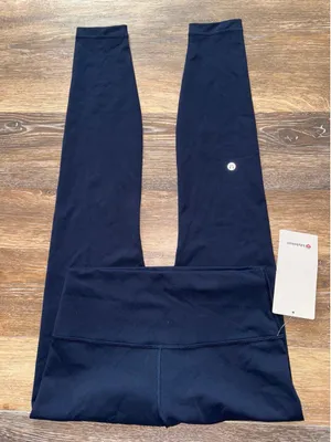 Lululemon Wunder Train High Rise 28” True Navy Size 8 NWT thumbnail 1