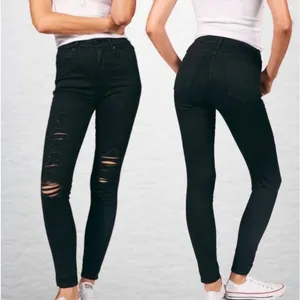 Abercrombie & Fitch Curve Love Skinny High Rise Coastal Cowgirl Western … thumbnail 1