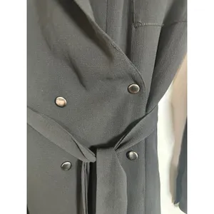 The‎ Fifth Label Face To Face Romper Black Blazer Style Long Sleeve Tie Waist S thumbnail 3