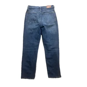 Madewell Perfect Vintage Crop Blue Jeans Women Sz 26 Distressed Classic Staple thumbnail 10