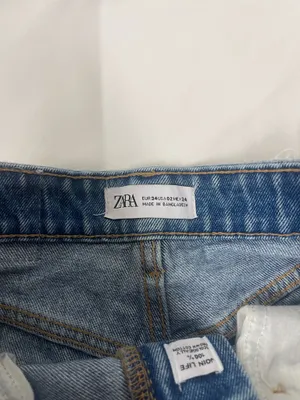ZARA Jean Shorts Denim thumbnail 3