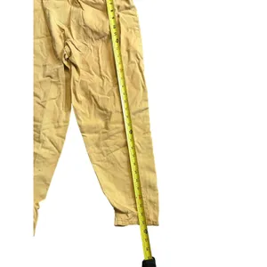 Vintage 80s 90s Esprit Sport Mustard Yellow Overalls Suspender Pants Zip Ankle M thumbnail 5