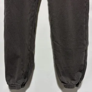 Les Tien Drawstring Waist Classic Heavy Sweatpants Vintage Black Gray Size Small thumbnail 10