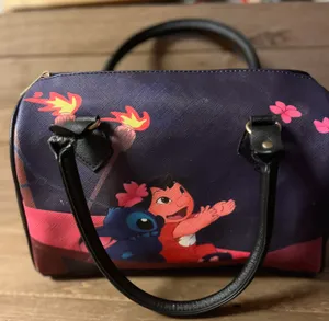 LILO & Snitch woman's handbag blue graphic picture of lilo and snitch medium thumbnail 1