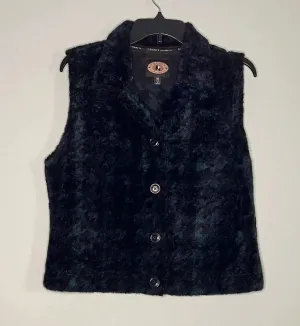 Country Clothing Co.Black and Blue Vest Size M, western clothing thumbnail 1