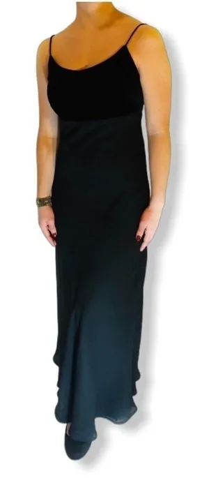 Vintage 90s Y2K Night Way Collections Dress Black Size 10 thumbnail 1