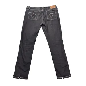 Seven For All Mankind Charcoal Bootcut Jeans Women's 14 White Stitching EUC thumbnail 7
