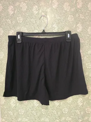 Born Black Ribbed Pajama Set Top & Shorts thumbnail 8