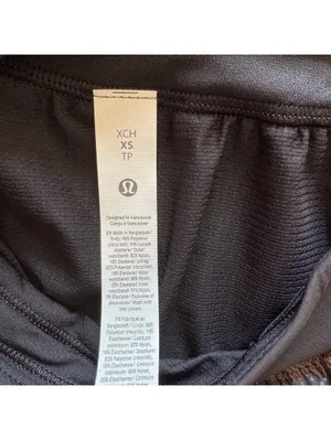 Lululemon Fast & Free Short High Rise 3” Split, Speed Flux Black Size XS/4 NWT thumbnail 5