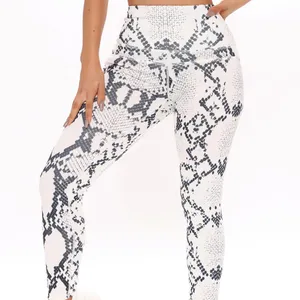 Nwt La Society Yoga Snake Print Padded Set : Leggings And Top S thumbnail 3