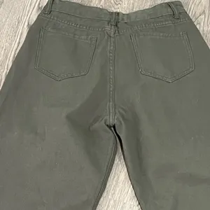 Women’s New With Tags Aachoae Green Medium Jean Pants thumbnail 5