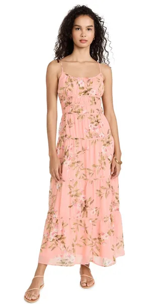 Lost + Wander Pink Ruffle Dress thumbnail 2