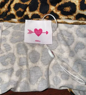 NWOT Buddy Love Leopard Print Linda Surplice Bodysuit thumbnail 5