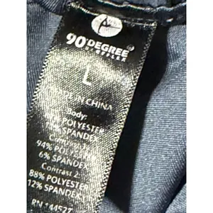 90 Degree by Reflex Womens Large Dark Gray Running Shorts Athletic Activewear thumbnail 4