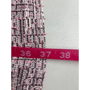 Karl Lagerfeld Paris Pink Tweed Pocket Dress 14‎ Jewel Buttons Sleeveless thumbnail 8