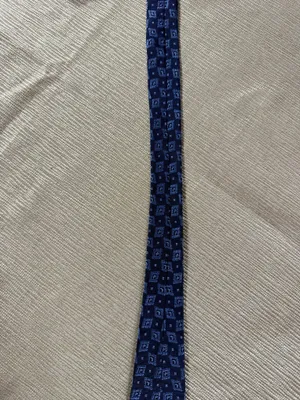 Brooks Brothers Men’s Tie Navy Blue Geometric Makers and Merchants 59.5” thumbnail 11