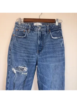 Abercrombie & Fitch Curve Love The Skinny High Rise Jeans Size 25 0R thumbnail 2